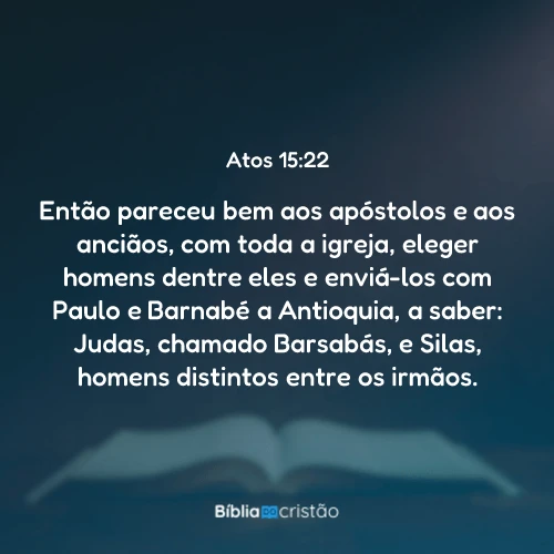 Atos 15:22