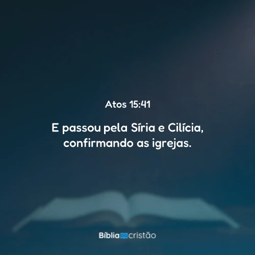 Atos 15:41