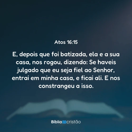 Atos 16:15