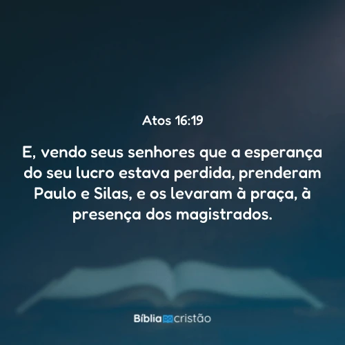 Atos 16:19