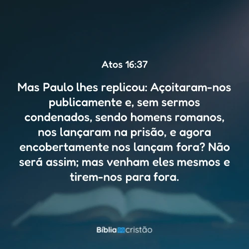 Atos 16:37