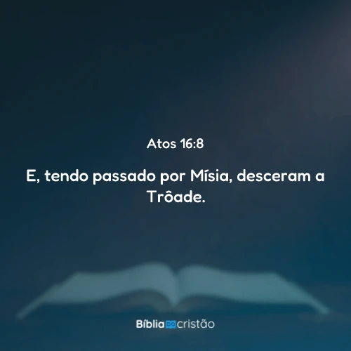 Atos 16:8