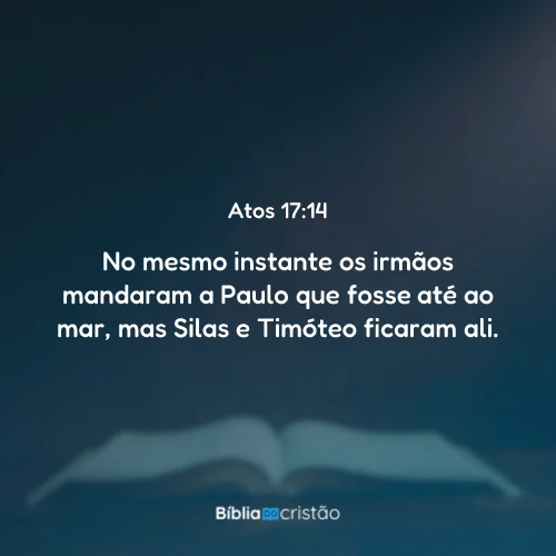 Atos 17:14