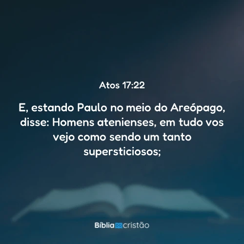 Atos 17:22