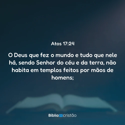 Atos 17:24