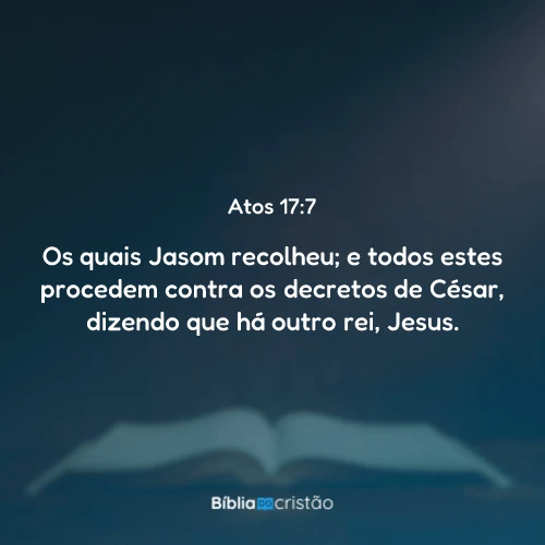 Atos 17:7