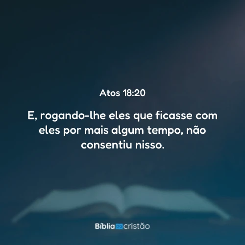 Atos 18:20