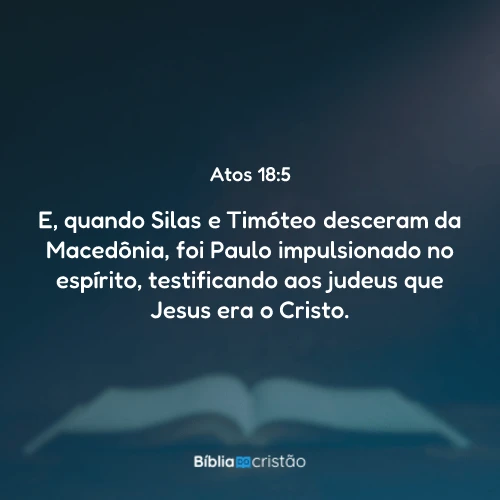 Atos 18:5