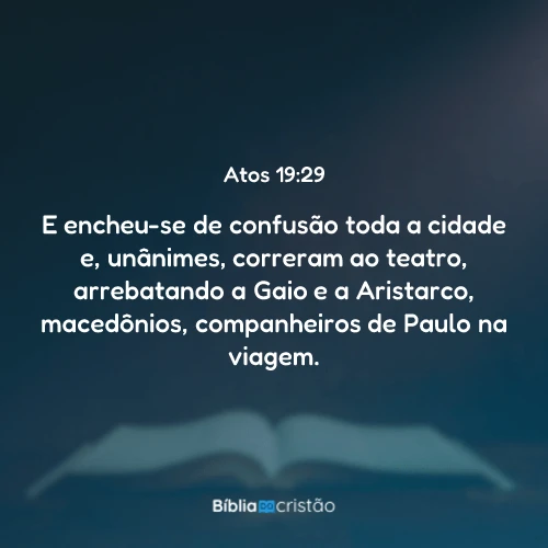 Atos 19:29