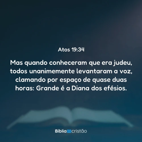 Atos 19:34