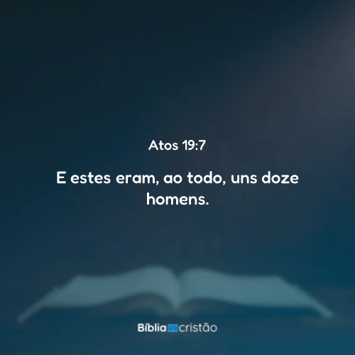 Atos 19:7