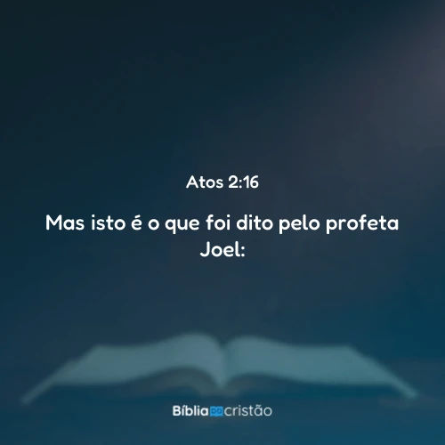 Atos 2:16