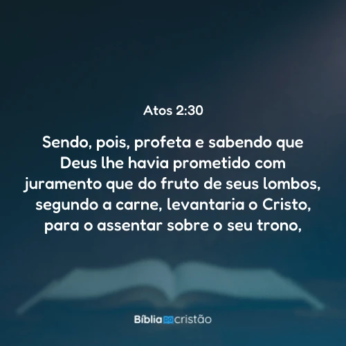 Atos 2:30