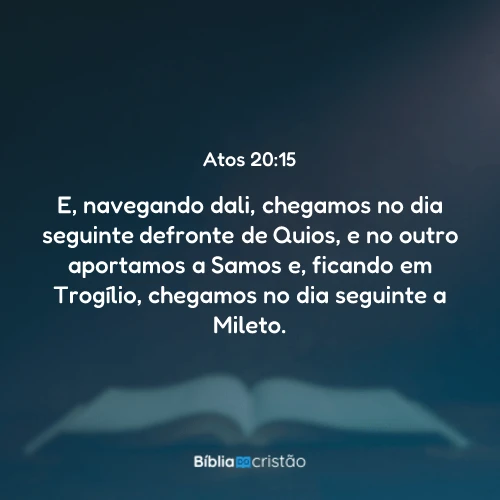 Atos 20:15