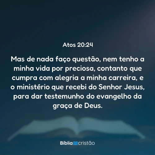 Atos 20:24