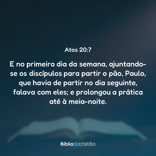 Atos 20:7