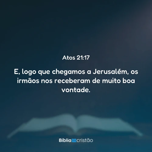 Atos 21:17