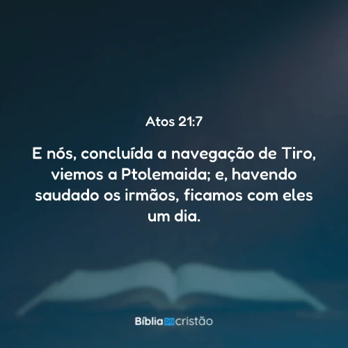 Atos 21:7