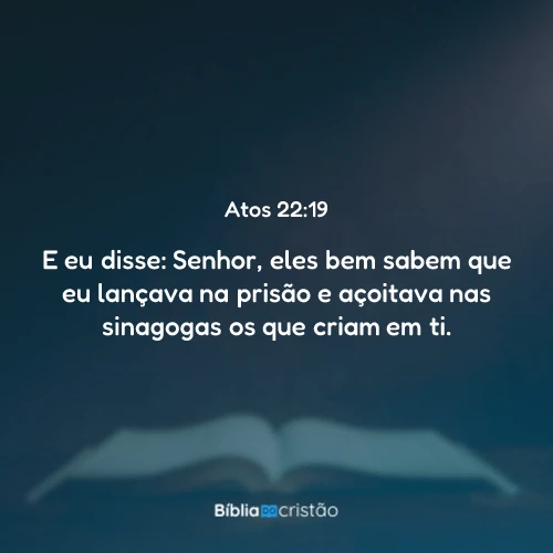 Atos 22:19