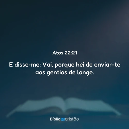 Atos 22:21
