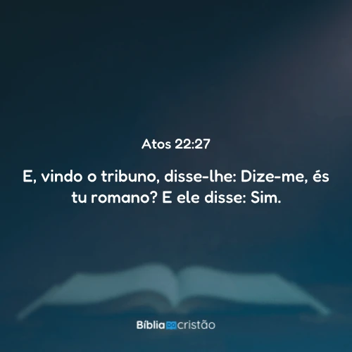 Atos 22:27