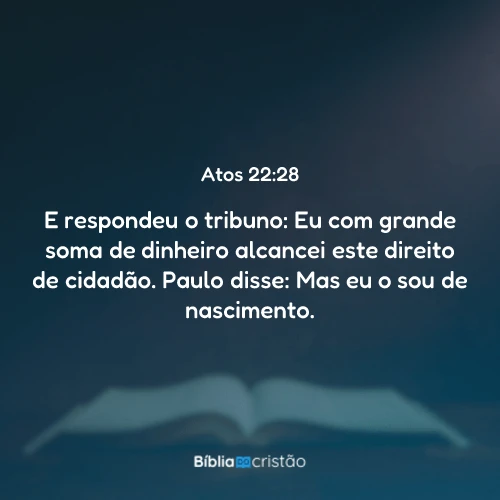 Atos 22:28