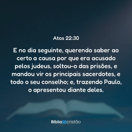 Atos 22:30