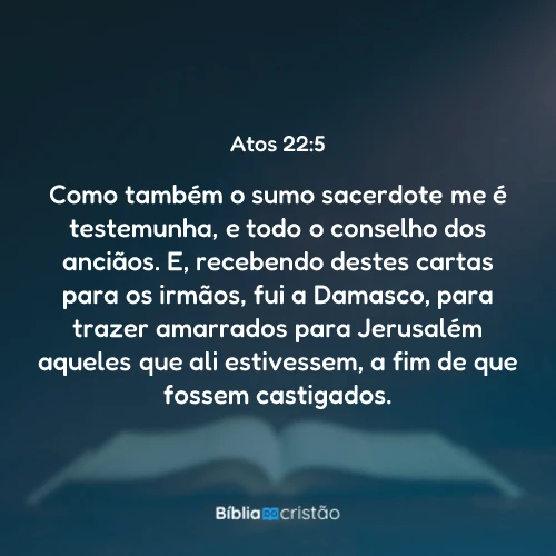 Atos 22:5