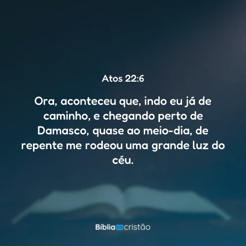 Atos 22:6