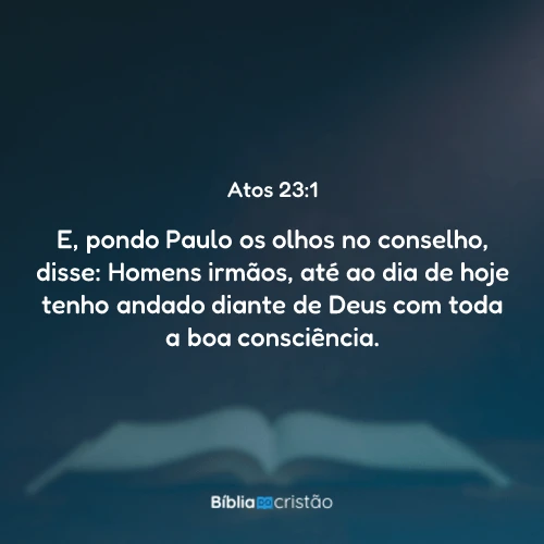 Atos 23:1