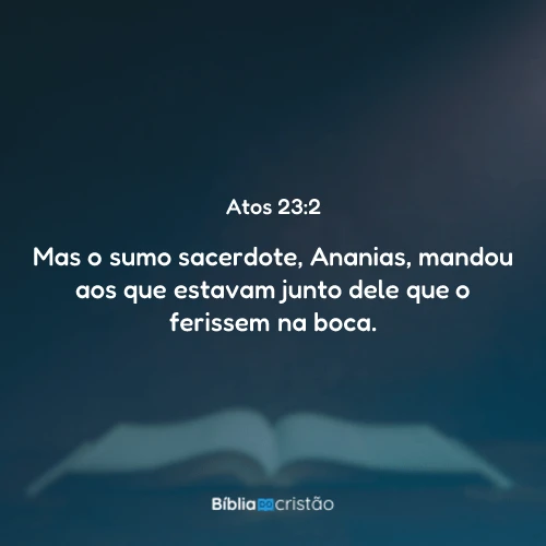 Atos 23:2