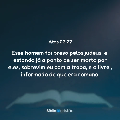 Atos 23:27