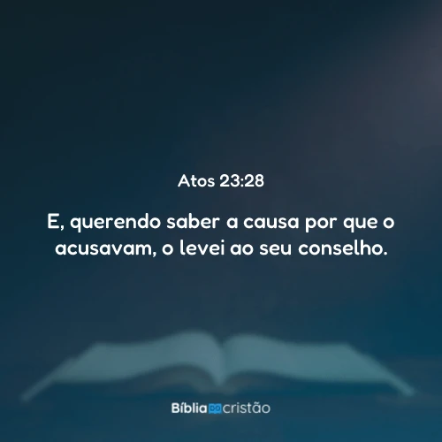 Atos 23:28