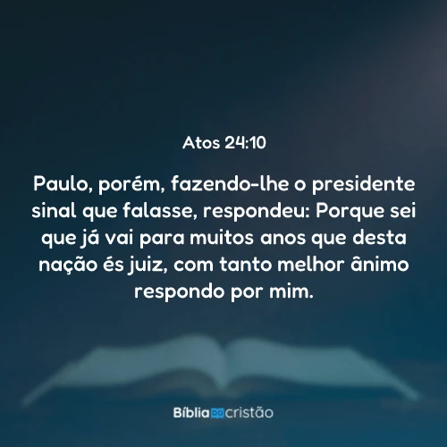 Atos 24:10