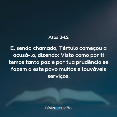Atos 24:2