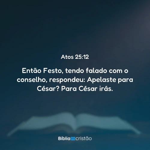 Atos 25:12