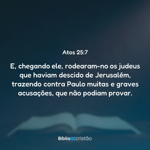 Atos 25:7