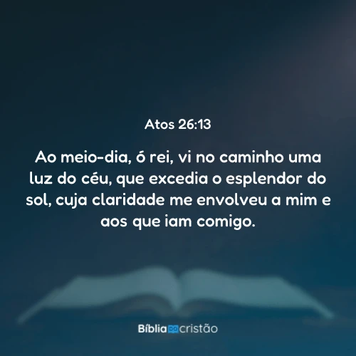 Atos 26:13