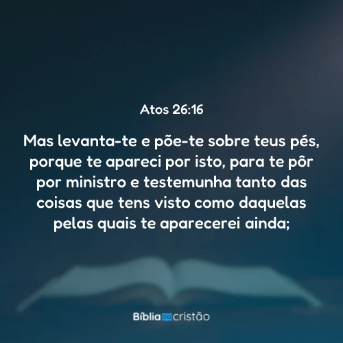 Atos 26:16