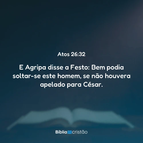 Atos 26:32