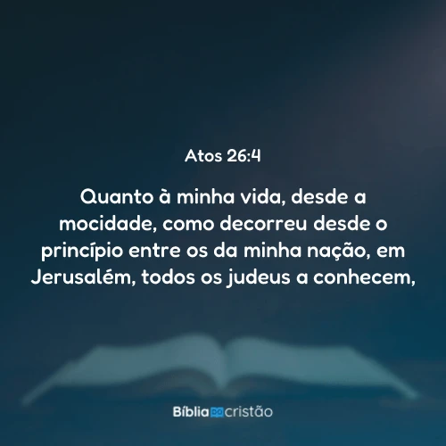 Atos 26:4