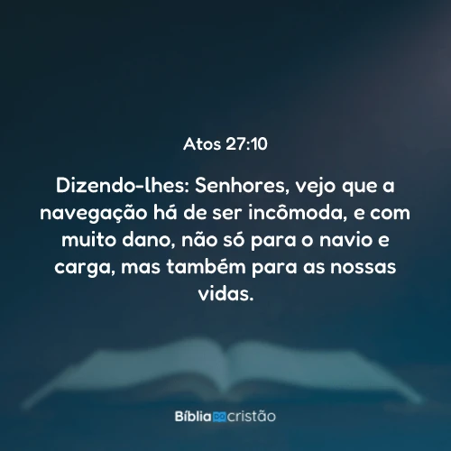 Atos 27:10