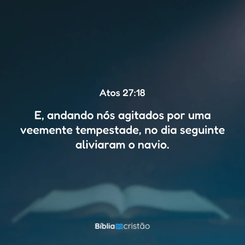 Atos 27:18