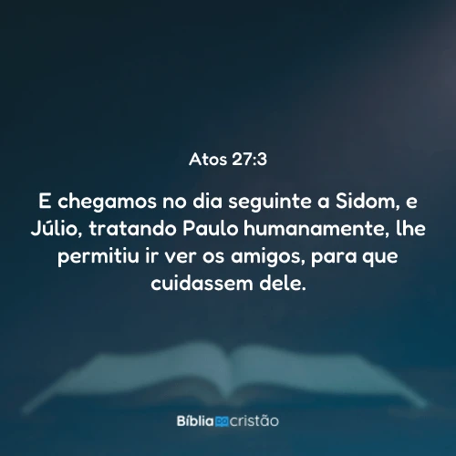 Atos 27:3