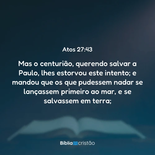 Atos 27:43