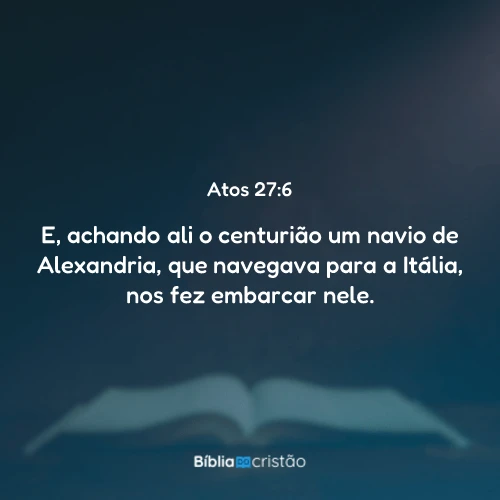 Atos 27:6