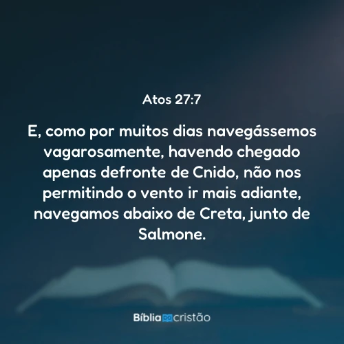 Atos 27:7