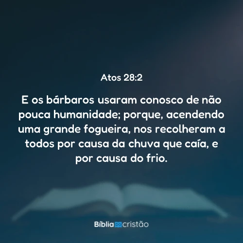 Atos 28:2