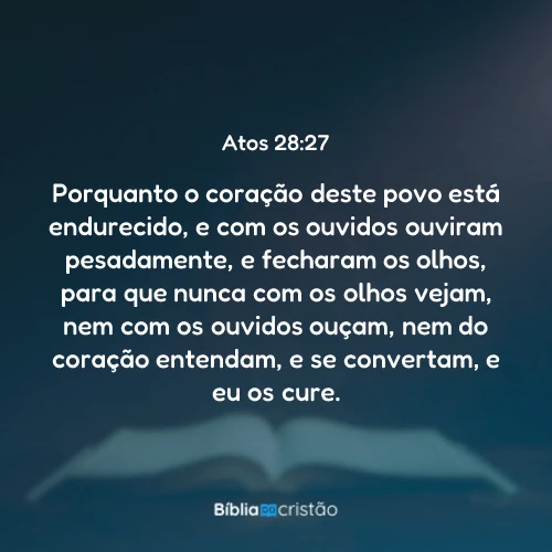 Atos 28:27
