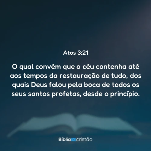 Atos 3:21